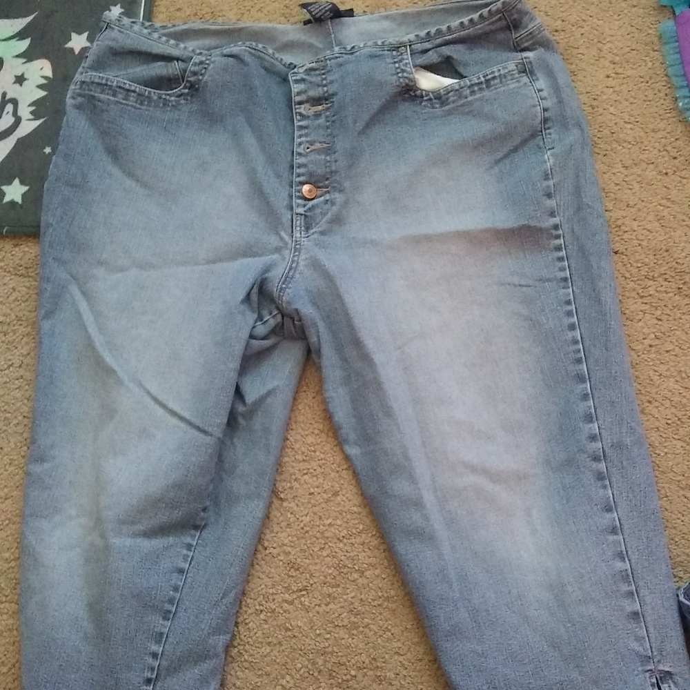 Plus size capris